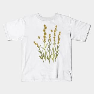 Wild yellow flowers Kids T-Shirt